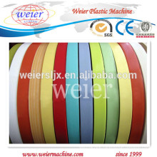 PVC plastic edge band extrusion machinery for furniture edgeband